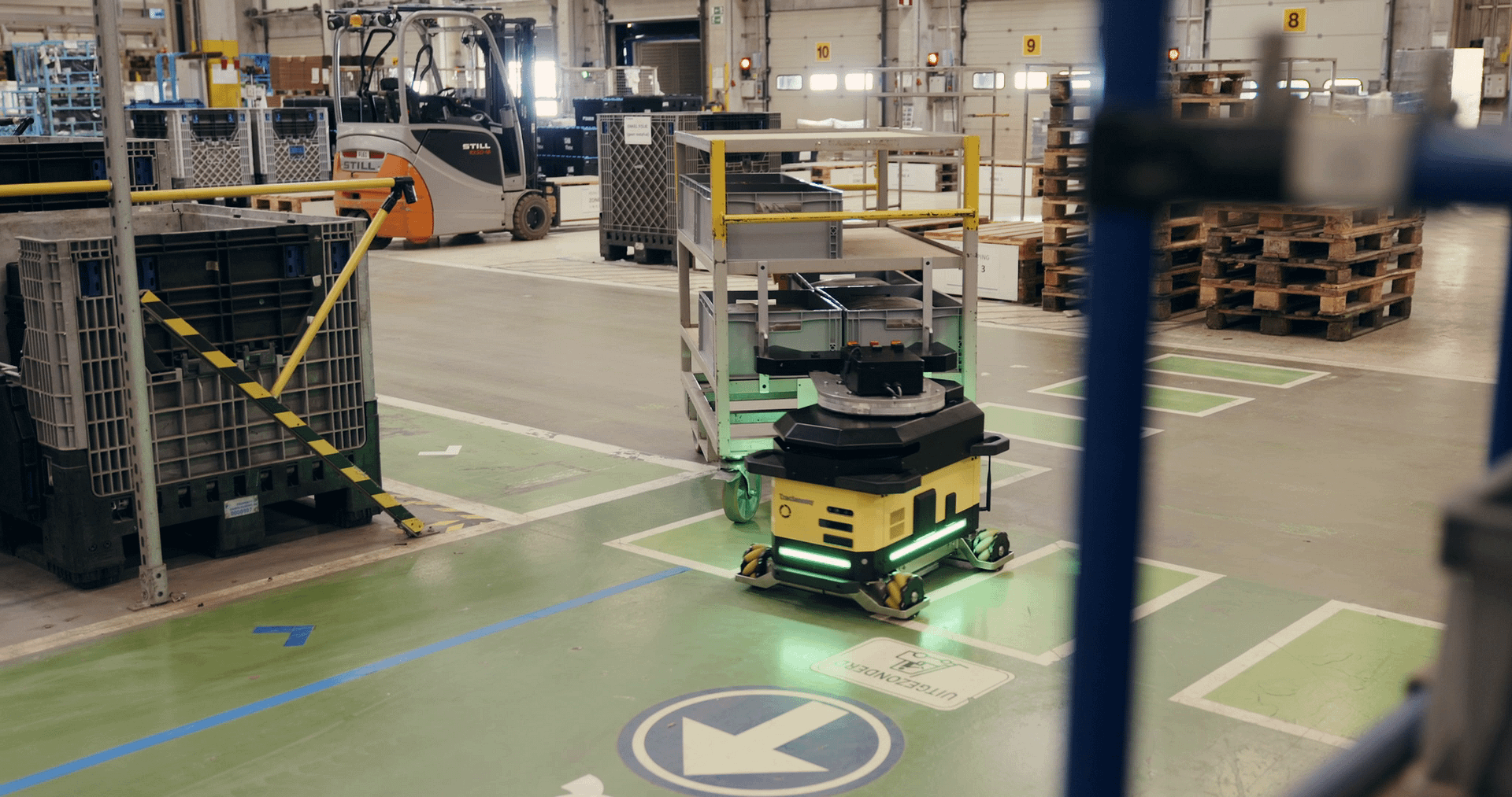 Not just robots. Autonomous workers managed 24/7 by multi-robot software intelligence